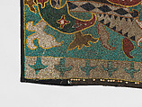 Palepai maju (ceremonial banner), Paminggir artists, Fiber, ceramic and glass beads, cloth, nassa shells, Lampung