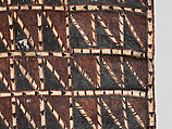 Barkcloth Panel (Siapo), Barkcloth, pigment, Samoa