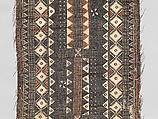 Painted Barkcloth (Masi kesa), Barkcloth, pigment, Fijian