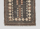 Painted Barkcloth (Masi kesa), Barkcloth, pigment, Fijian