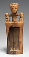 Snuff Tray, Tiwanaku artist(s), Wood, fiber, copper alloy, Tiwanaku