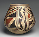 Polychrome Vessel, Clay, Ancestral Puebloan (Casas Grandes)