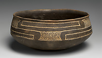 Engraved Bowl, Clay, Ancestral Caddoan