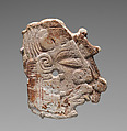 Pair of carved ornaments with the Maize God, Maya artist(s), Shell, Maya