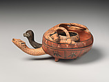 Double bowl, Inca artist(s), Ceramic, slip, Inca