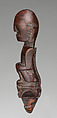 Figure from a lime squeezer, Toba Batak artist, Wood, Toba Batak