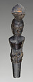 Sword handle, Toba Batak artist, Water buffalo horn, Toba Batak