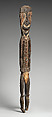 Male Figure (Kaiaimuru), Wood, paint, shell, fiber, Turama people