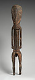 Male Figure (Kaiaimuru), Wood, paint, shell, fiber, Turama people