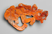 Canine Ornament, Shell (Spondylus), Maya