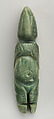 Masked Figure Pendant, Jadeite, Atlantic Watershed