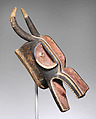 Helmet Mask (Goli Glin), Wood, pigment porcupine quill(?), Baule peoples