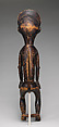 Ofika (hanging figure), Mbole artist, Wood, pigment, Mbole peoples