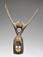 Wan-rulugu (hornbill mask), Mossi(?) blacksmith, Ceiba(?) wood, pigment, Mossi