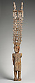 Aloalo (funerary sculpture), Mahafaly artist, Wood, Mahafaly peoples