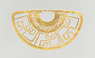 Nose ornament, Salinar artist(s), Gold, Salinar (?)