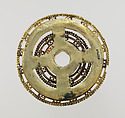 Earflare, Lambayeque (Sicán) artist(s), Gold, Lambayeque (Sicán)