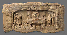 A feast at the court of King Itzam K’an Ahk II, Wajaat Na Chahk and a collaborator, Dolomite, Maya