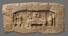 A feast at the court of King Itzam K’an Ahk II, Wajaat Na Chahk and a collaborator, Dolomite, Maya