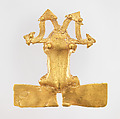 Three Frog Pendants, Gold (cast), Chiriqui