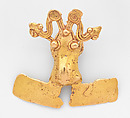 Frog Pendant, Gold (cast), Chiriqui