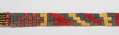 Headband, Nasca artist, Camelid fiber, Nasca