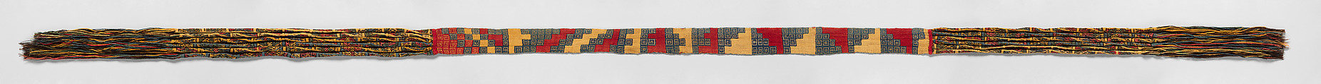 Headband, Nasca artist, Camelid fiber, Nasca