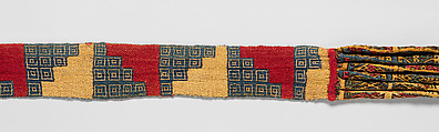Headband, Nasca artist, Camelid fiber, Nasca