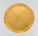 Pectoral Disk, Gold, Coclé (Macaracas)