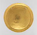Pectoral Disk (Patena), Gold, Coclé (Macaracas)