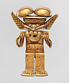 Animal-Headed Figure Pendant, Gold, Calima (Yotoco)