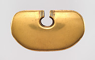 Gold Nose Ornament, Gold, Quimbaya