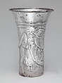 Beaker, Chimú artist(s), Silver, Chimú