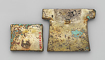 Miniature Litter Section, Silver (hammered), gilt, Chimú or Chancay