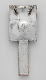 Miniature mirror, Chimú or Chancay artist(s), Silver, Chimú or Chancay