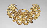 Nose Ornament, Gold, Moche