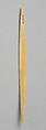 Weaving Sword, Bone, pigment, Peruvian