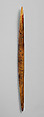 Weaving Sword, Bone, pigment, Peruvian
