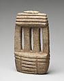 Architectural model with figure, Stone, Mezcala