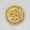 Earflare Frontal, Gold, Moche