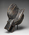 Suruku koun (hyena) mask, Malinke numuw (blacksmith), Wood, Malinke peoples