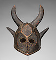 Mask: Cow (Mishi), Wood, Bamana peoples