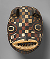 Mask: Hyena, Wood, pigment, Winiama peoples