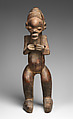 Figure: Male, Wood, paint(?), Yaka peoples