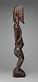 Male figure, Soninke artist, Wood, oil, Soninke peoples (?)