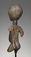 Ogbom dance crest fragment, Southern Ibibio artist, Wood, Ibibio peoples, Eket subgroup