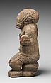 Seated figure, Temne or Bullom artist(s), Stone, Temne or Bullom