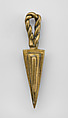 Gold Weight: Amulet, Brass, Akan peoples