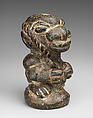 Figure: Seated Male, Temne or Bullom artist(s), Stone, steatite, Temne or Bullom