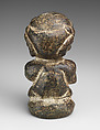 Figure: Seated Male, Temne or Bullom artist(s), Stone, steatite, Temne or Bullom